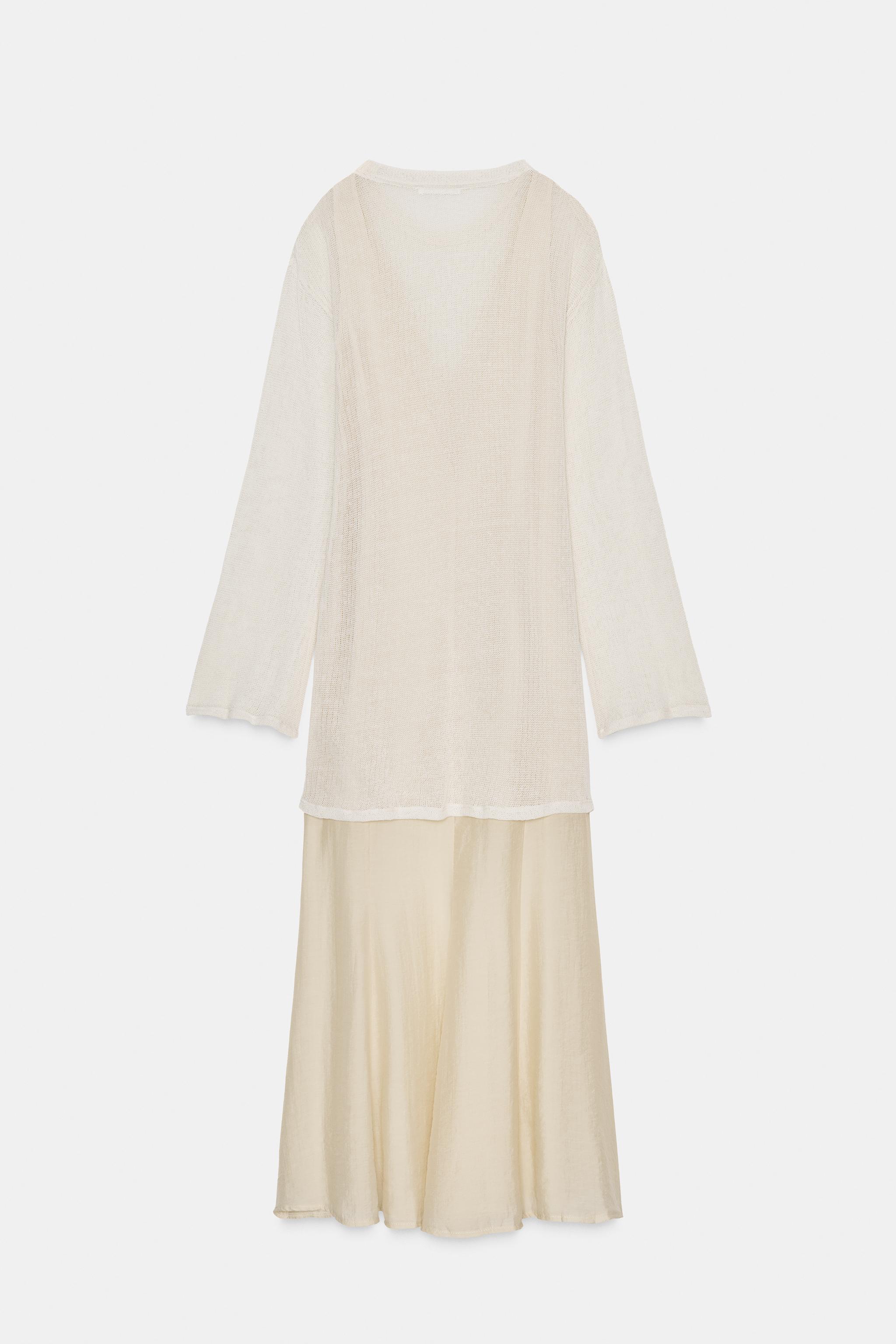 LONG COMBINATION DRESS